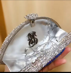 Diamond Eye Crystal Clutch