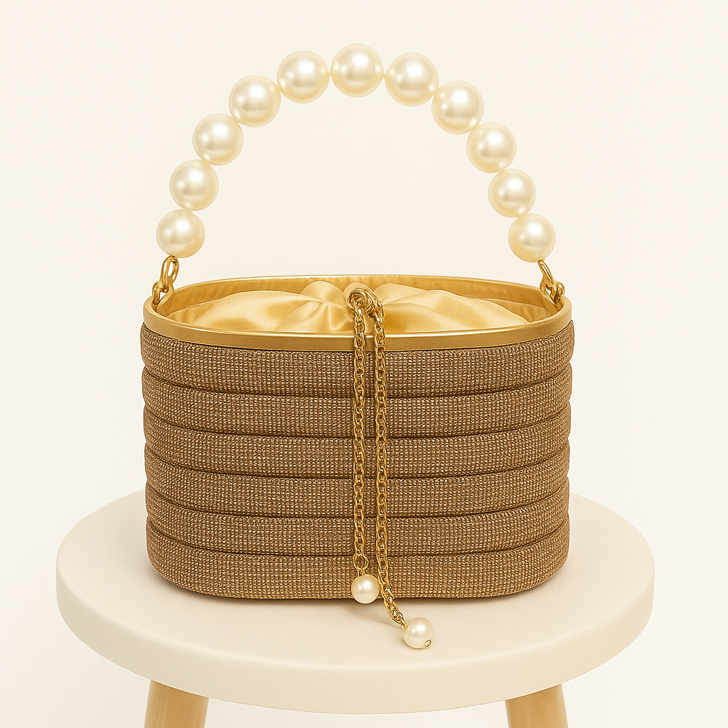 Bridal Bucket Bag