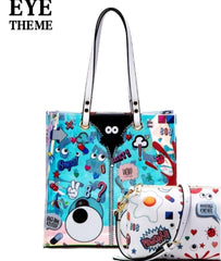 Eye Theme Tote Bag