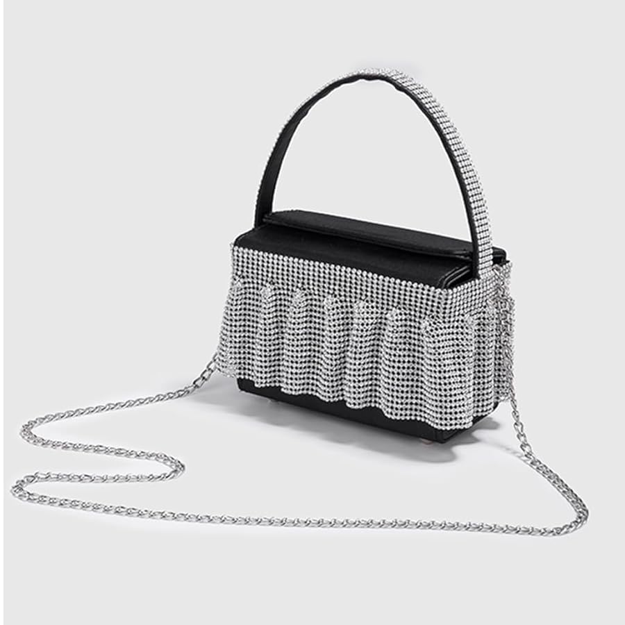 Rhinestone Tassels bag