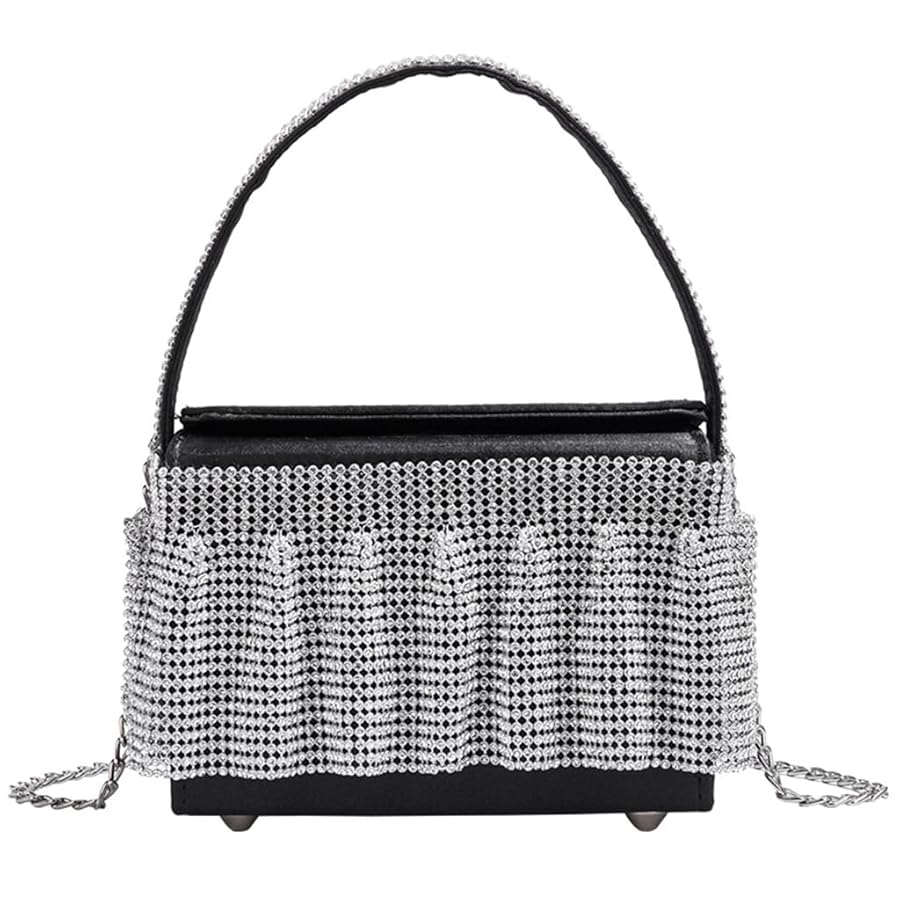 Rhinestone Tassels bag