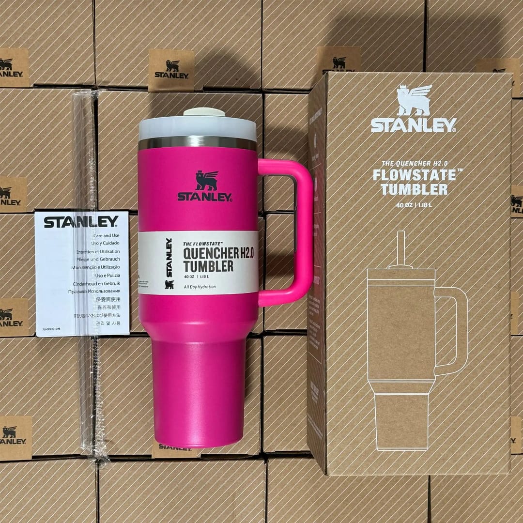 Genuine Stanley Cup H2.0 | 1.18L Insulated Stainless Steel Flow-state Tumbler