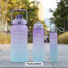 3 Pcs Set Water Bottle