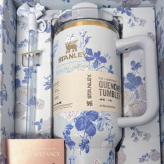 Flower Pattern Stanley Tumbler