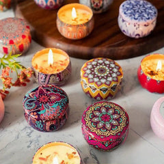 Home Aroma Scented Candle Pack of 1 pcs