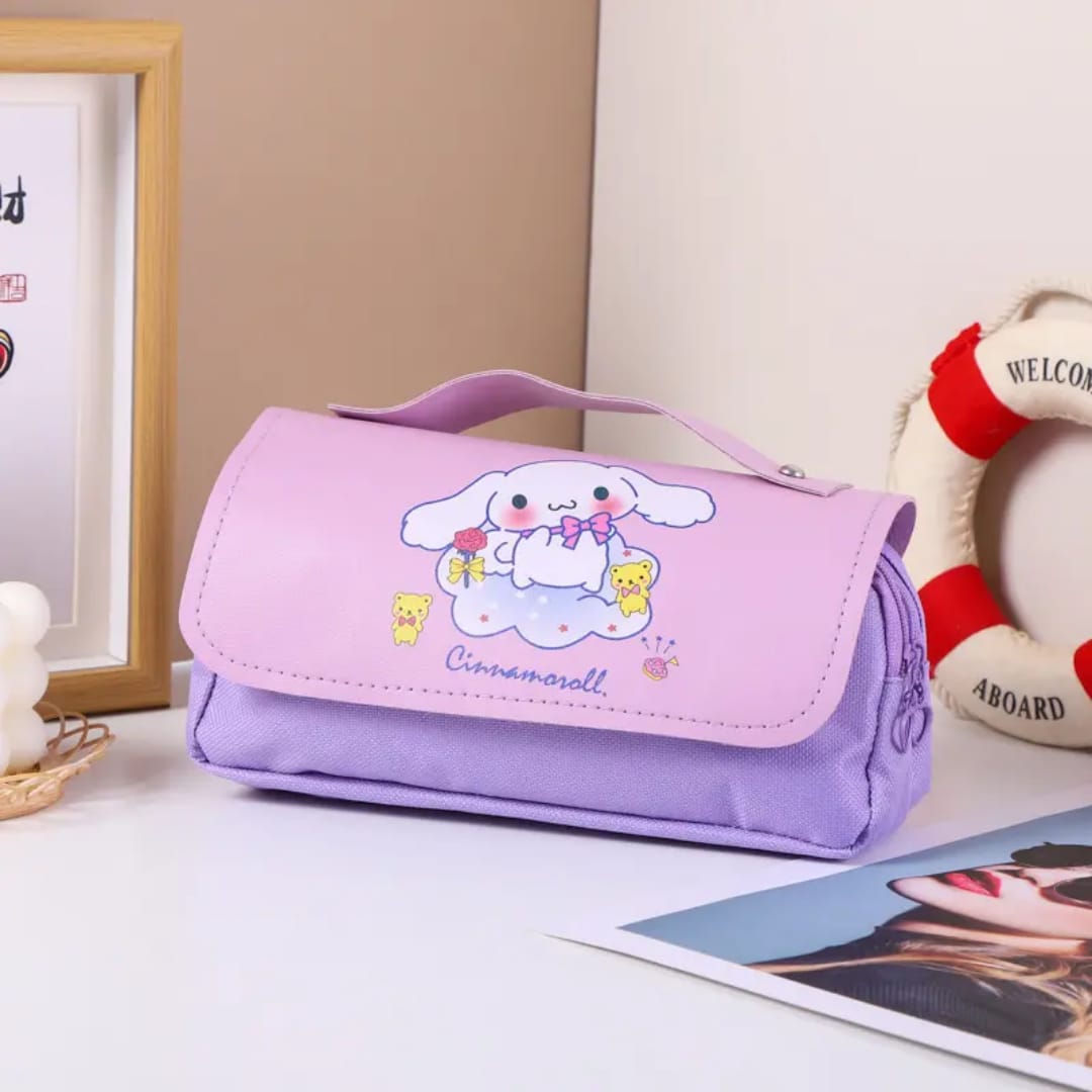 Kuromi Pencil Pouch Double pocket