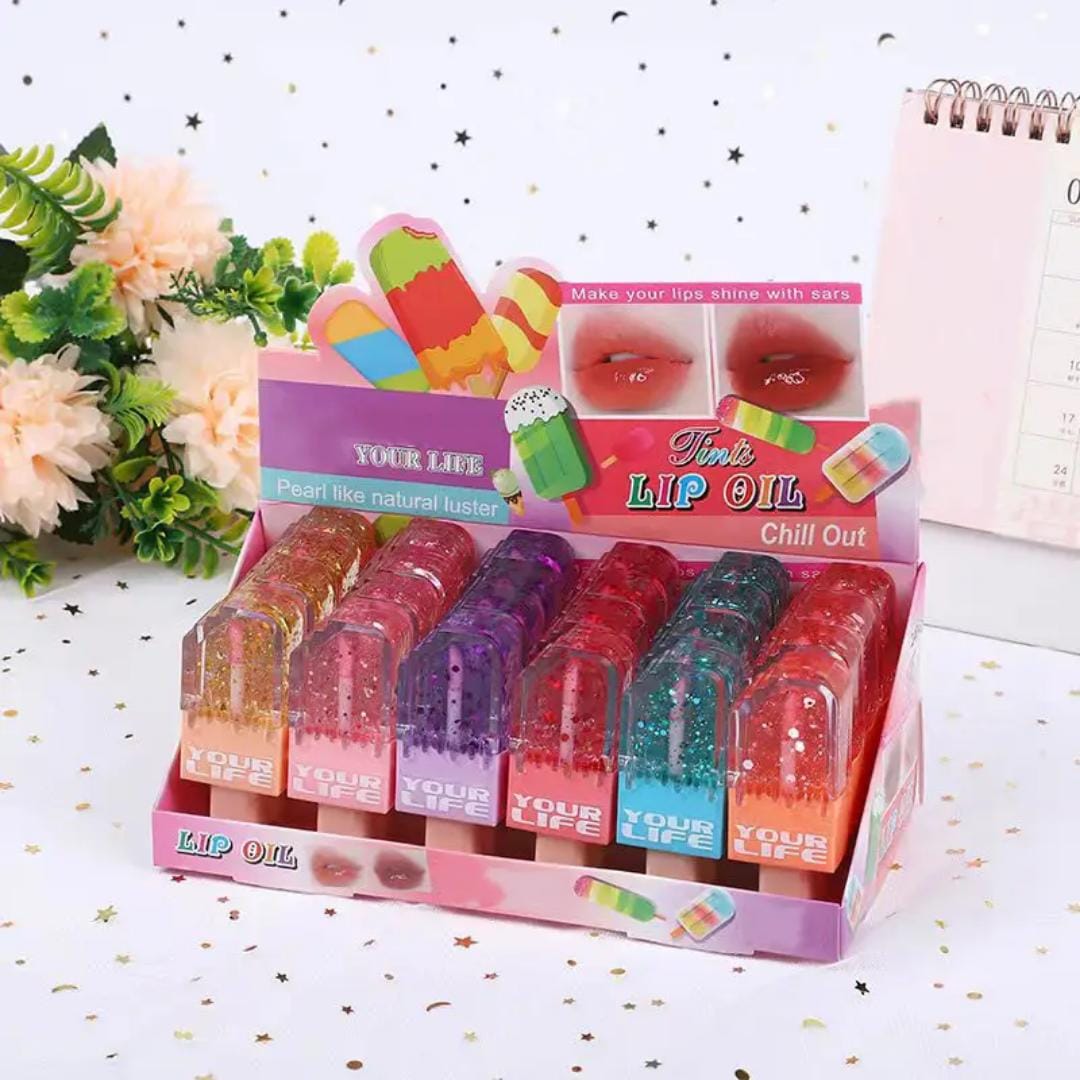 Ice-cream Transparent Lipgloss (1 pcs )