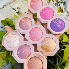 SFR cute blush+Highlight+Eyeshadow (1 pcs )