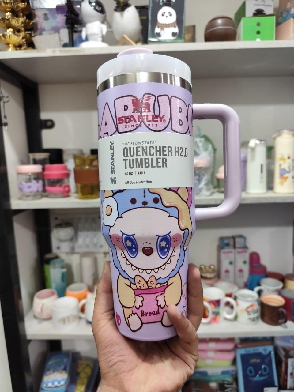 Labubu Stanley Quencher H2.0 Tumbler