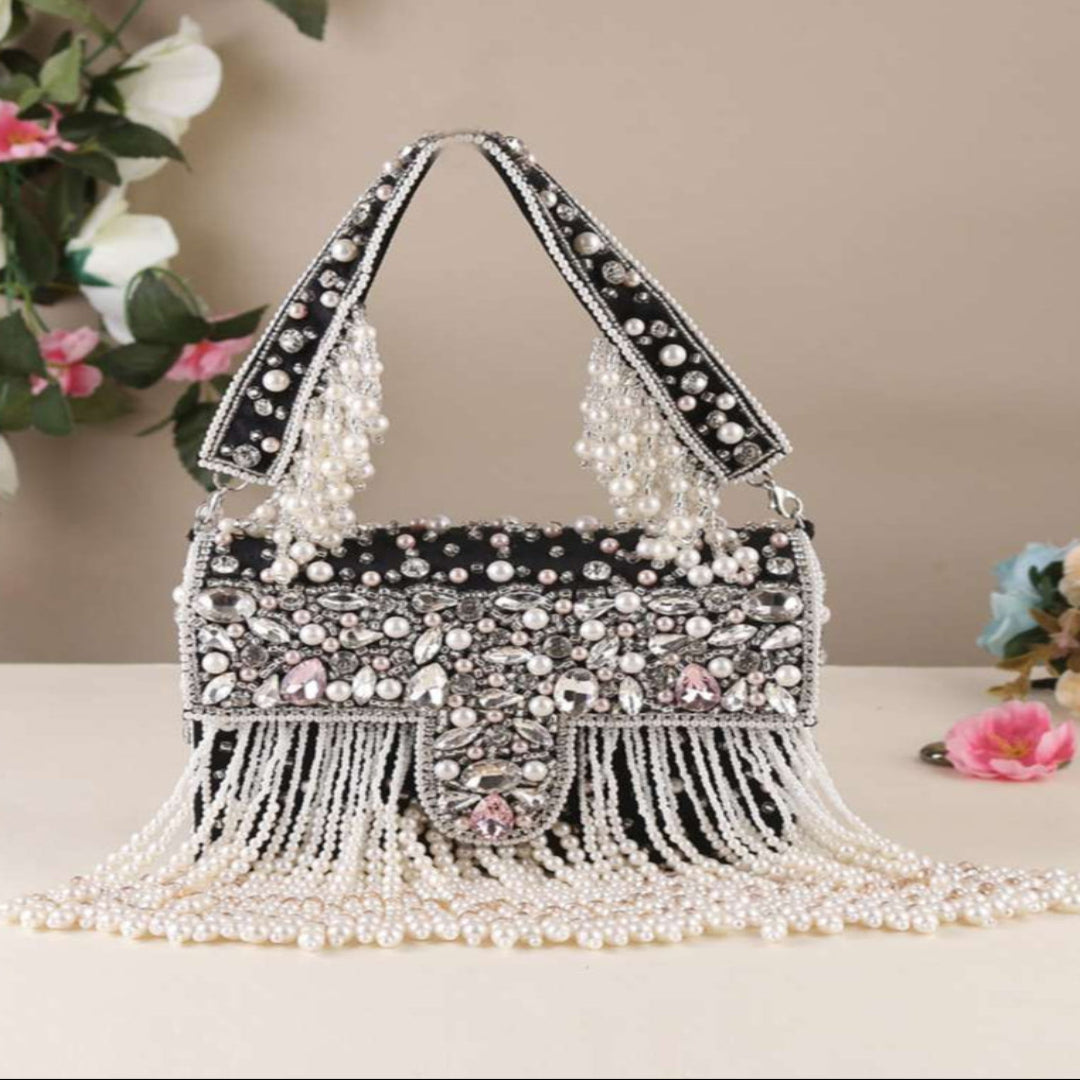Pearl Bridal Bag - Agrawal Factory