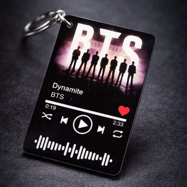 BTS Dynamite Acrylic Keychain